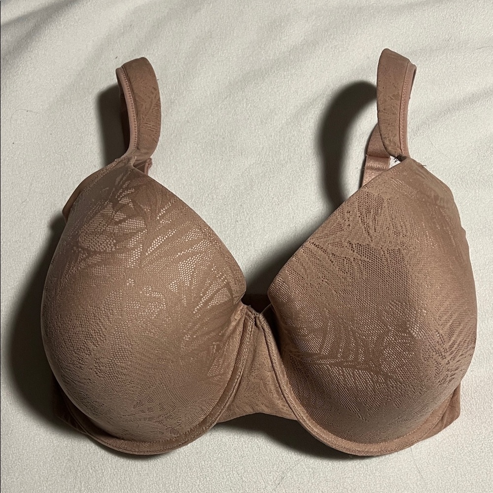 Paramour Floral Patterned Brown Bra